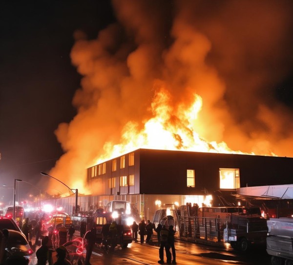 突发重大火灾！好一新商贸城火光冲天致多人伤亡，央视新闻紧急通报救援进展