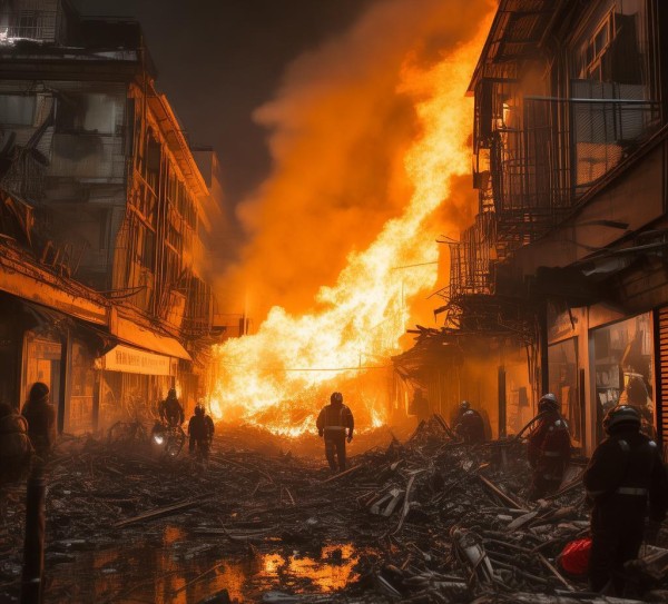 XX商贸城突发火灾事故，最新通报显示人员伤亡及财产损失情况